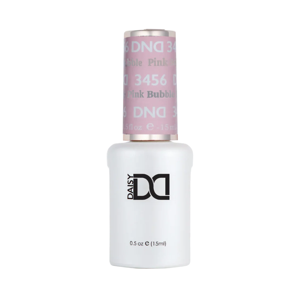 gel bottle of DND Gel Polish - 3456 Pink Bubble