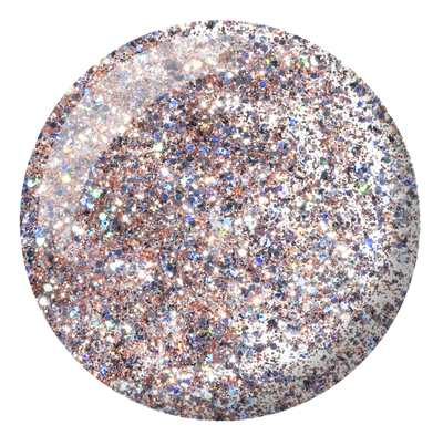 swatch of 306 Dressed to the Nines Platinum Gel by DND Diva