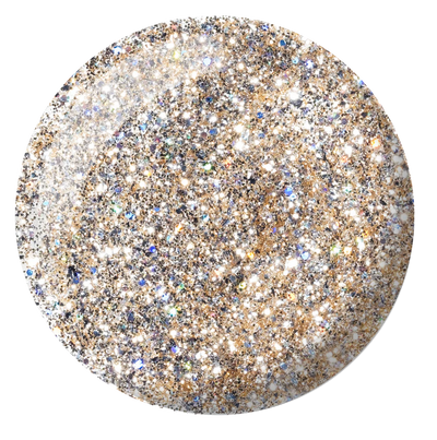 swatch of 310 Champagne Tower Platinum Gel by DND Diva