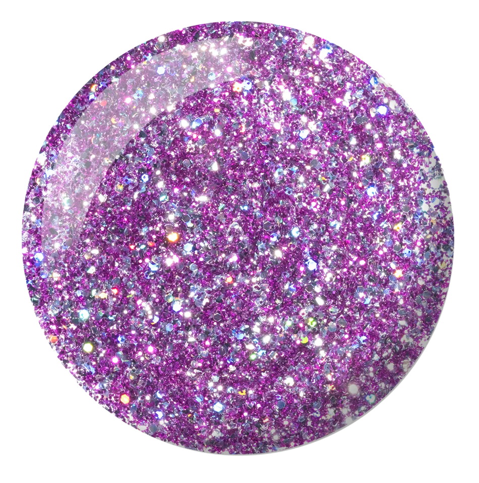 swatch of 315 Flapper Fuchsia Platinum Gel by DND Diva