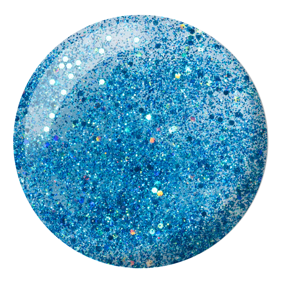 swatch of 319 Drippin' in Gems Platinum Gel by DND Diva