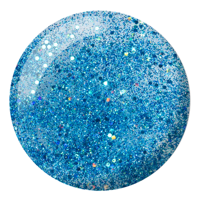 swatch of 319 Drippin' in Gems Platinum Gel by DND Diva