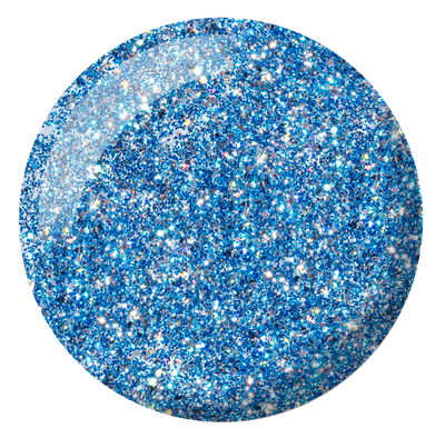 swatch of 320 Lights, Camera, Azul! Platinum Gel by DND Diva