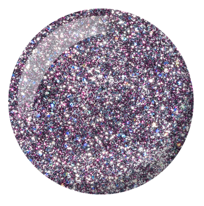 swatch of 324 Caviar Couture Platinum Gel by DND Diva