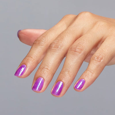 Hands wearing H020 Feelin' Libra-Ted Gel Polish by OPI