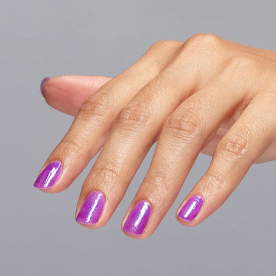 Hands wearing H020 Feelin' Libra-Ted Trio by OPI