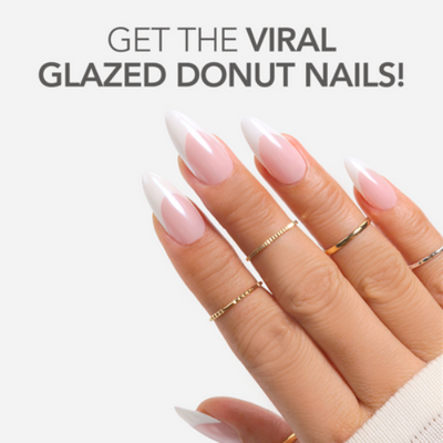 Hands wearing Glass Rub On by Kiara Sky