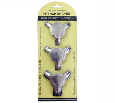 French Shaper 3 Piece Set 182 - Regular Curve C