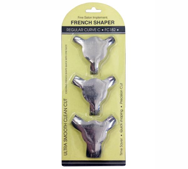 French Shaper 3 Piece Set 182 - Regular Curve C