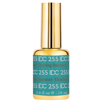 gel bottle of DND DC Gel - 255 Chasing Summer