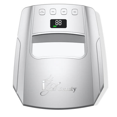 iGel 3.0 XL Wireless Hybrid PRO UV/LED Lamp - Silver Example 1