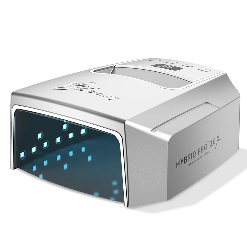 iGel 3.0 XL Wireless Hybrid PRO UV/LED Lamp - Silver Example 3