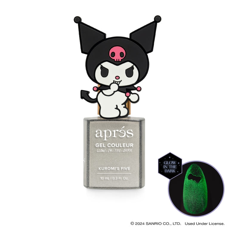 Kuromi's Five - Cat Eye Gel by Apres x Kuromi