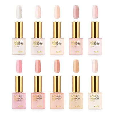 swatch of Spring Sheer Gel Polish by Apres Nails