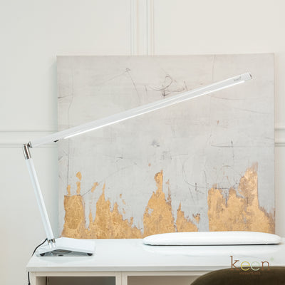 Keen Neo LED Tabletop Lamp - White Example 1