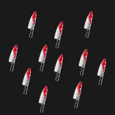 example of Knife Nail Charms