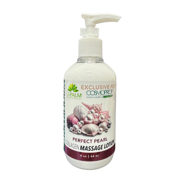 LaPalm Massage Lotion 8oz I Perfect Pearl
