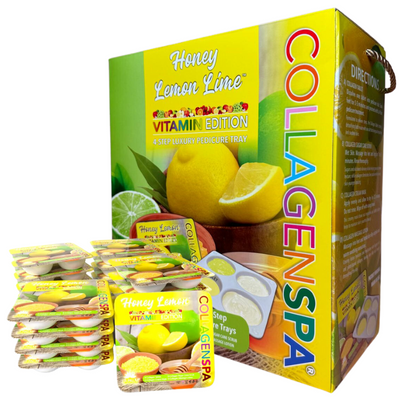 Lapalm Collagen Spa 4 Step Pedi Tray - Honey Lemon Lime