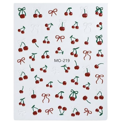 Cherries Nail Art Stickers