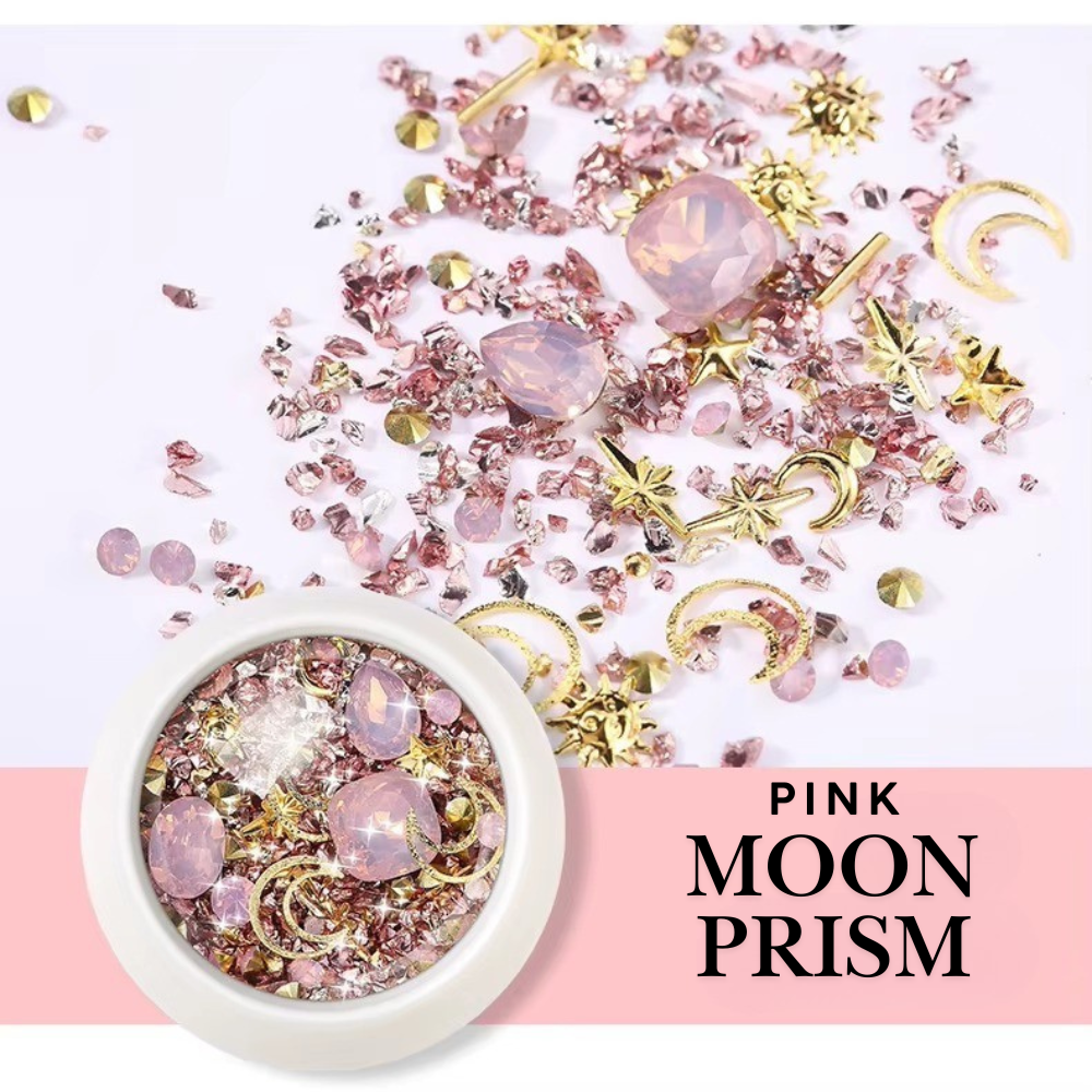 Nail Charms - Pink Moon Prism
