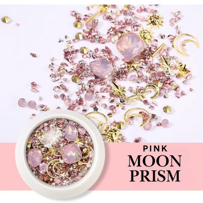 Nail Charms - Pink Moon Prism