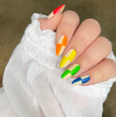 DND Nail Art Gel Liner 6pc Bundle - Neon