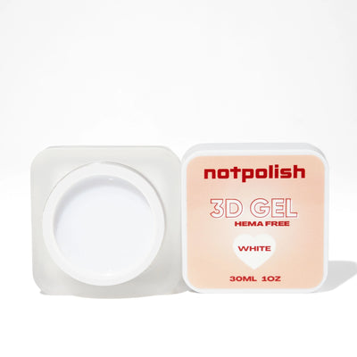 Notpolish 3D Gel - White