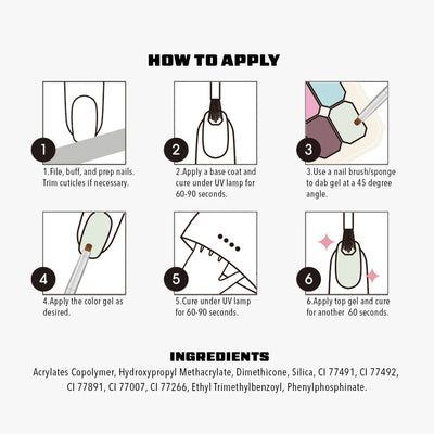 Notpolish gel pallette info