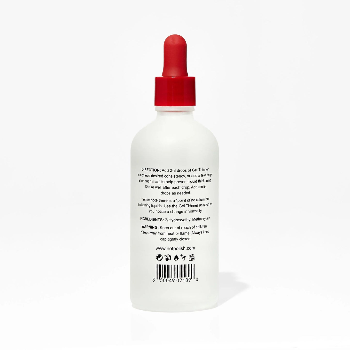 Notpolish Gel Thinner back