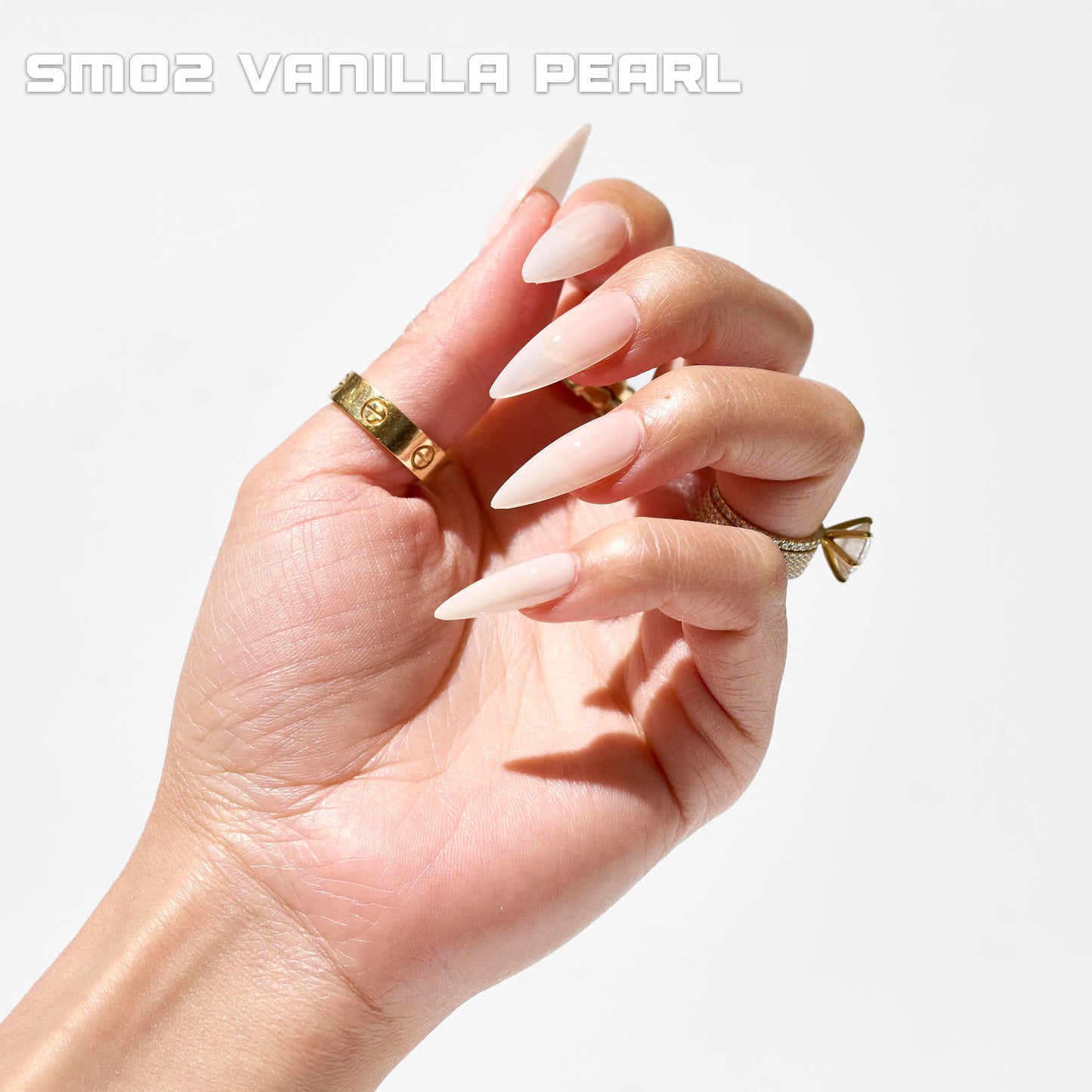 Notpolish Sheer Melts - SM02 Vanilla Pearl Hand