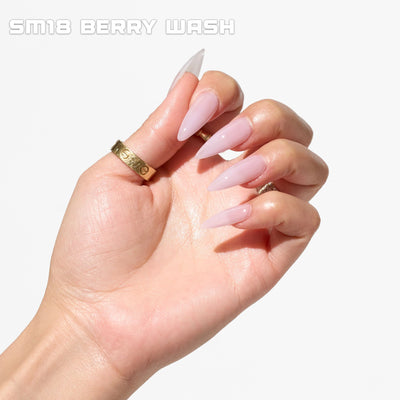 Notpolish Sheer Melts - SM18 Berry Wash Hand