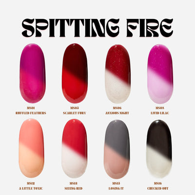 Notpolish Mood Swings Collection 8pc - Spitting Fire