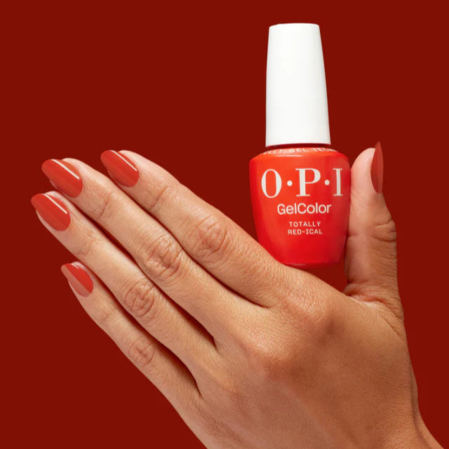 OPI Intelli-Gel - F034 Totally Red-ical bottle