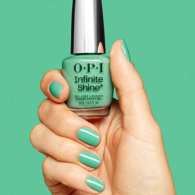 OPI Infinite Shine L205 Big Apple Green bottle