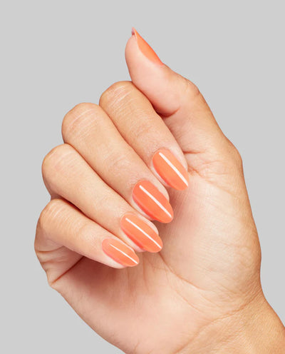 OPI Polish - S055 Prideful Peach hand