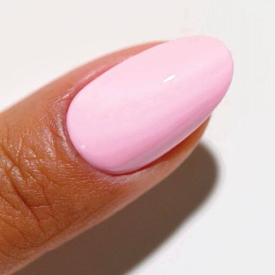 Finger wearing 2531 Petal Power Gel & Polish Duo by DND DC
