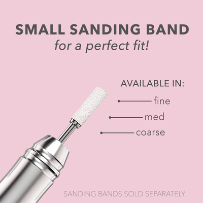 Black Fine Small Sanding Bands 50ct By Kiara Sky