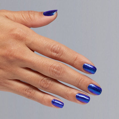 Hands wearing H019 Scorpio Seduction Lacquer by OPI