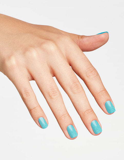 hands wearing BO07 Sky True To Yourself Gel Polish by OPI
