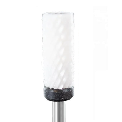 Artificial ceramic nail drill bit with grit extra coarse.