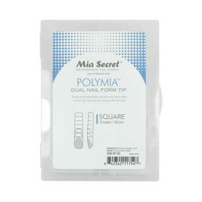 Square Dual Nail Form Tip by Mia Secret