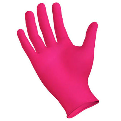 StarMed Rose Pink Nitrile Gloves