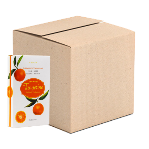 Tangerine Pedicure Kit 60PC By K-Beauty Codi