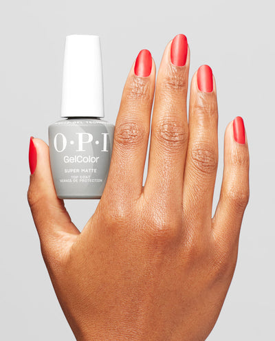 Example 1 of OPI Intelli-Gel - Super Matte Top Coat
