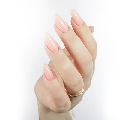 Kiara Sky Tinted Rubber Top Coat - TNT03 Cashmere Delight Hand