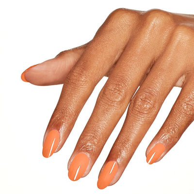 hands wearing D54 Trading Paint Intelli-Gel Trio by OPI