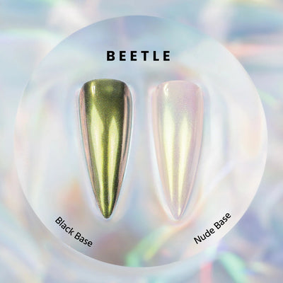 V Beauty Pure Chrome Powder - Beetle Color