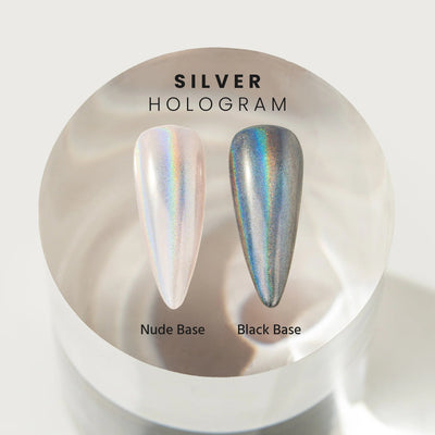 V Beauty Pure Chrome Powder - Silver Hologram Color