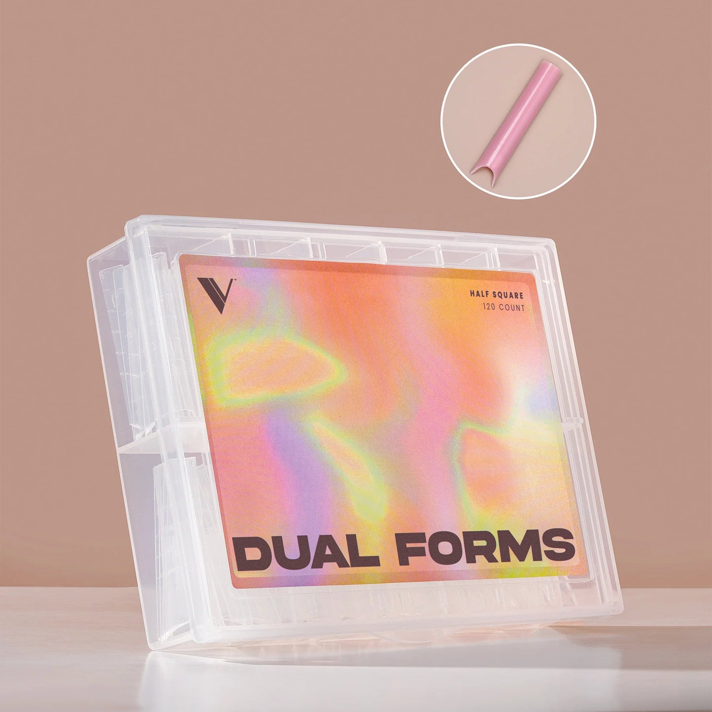 V Beauty Pure Dual Nail Forms - Half Square