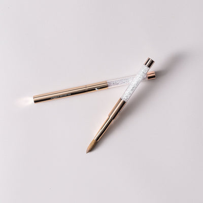 V Beauty Pure Kolinsky Acrylic Brush - Natural